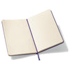 Moleskine Brilliant Violet Hard Cover Ruled Large Notebook (5" x 8.25")