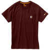 carhartt-burgundy-force-ss-t-shirt