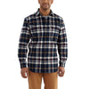 Carhartt Men's Navy Hubbard Classic Plaid Shirt