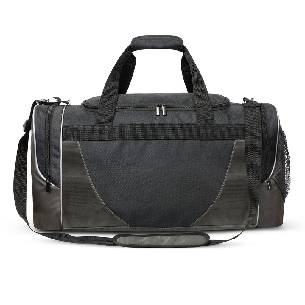Merchology Black/Grey Excelsior Duffle Bag