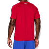 Under Armour Men's Red/White Tech Short Sleeve T-Shirt