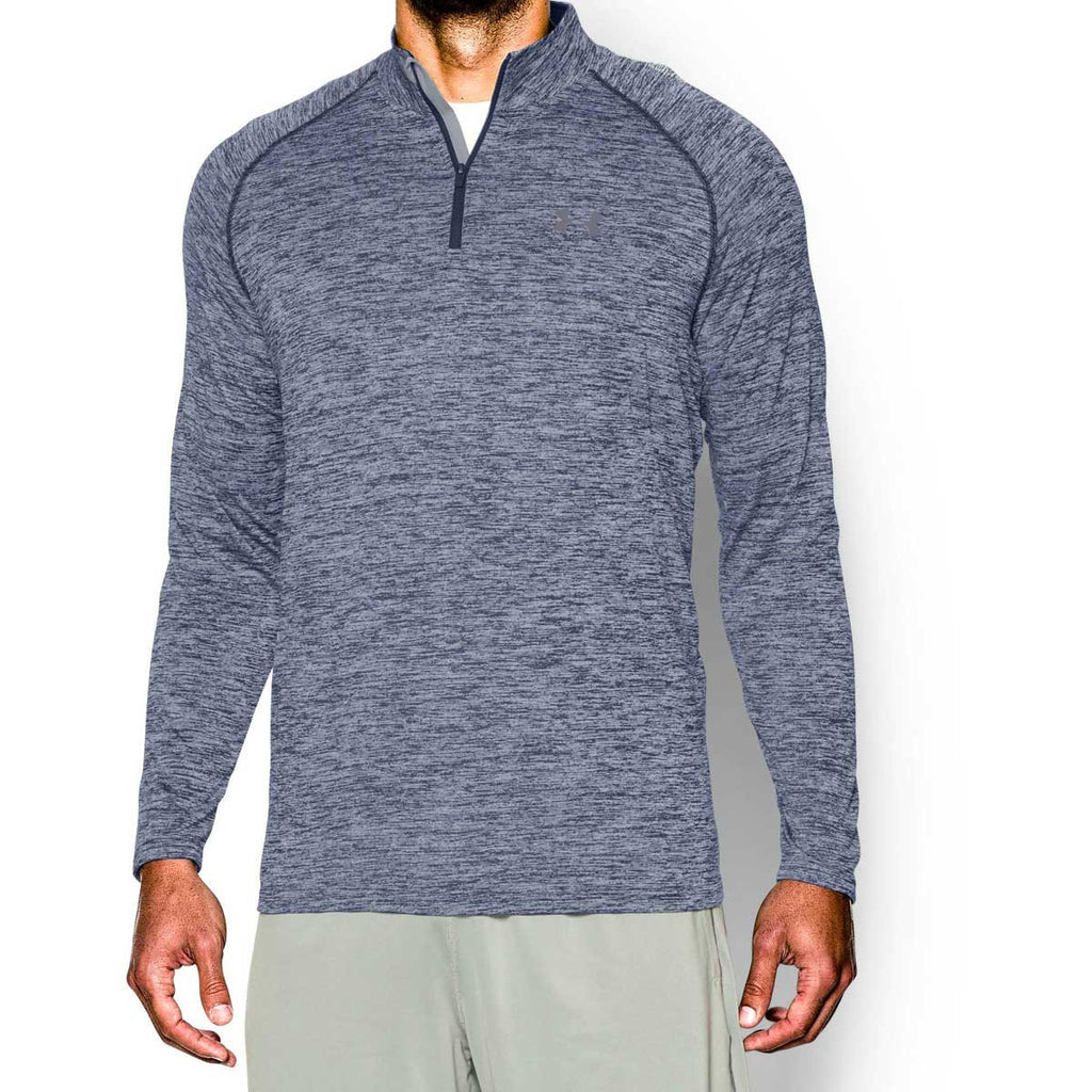 Under Armour Men's Academy/Steel Tech Quarter Zip