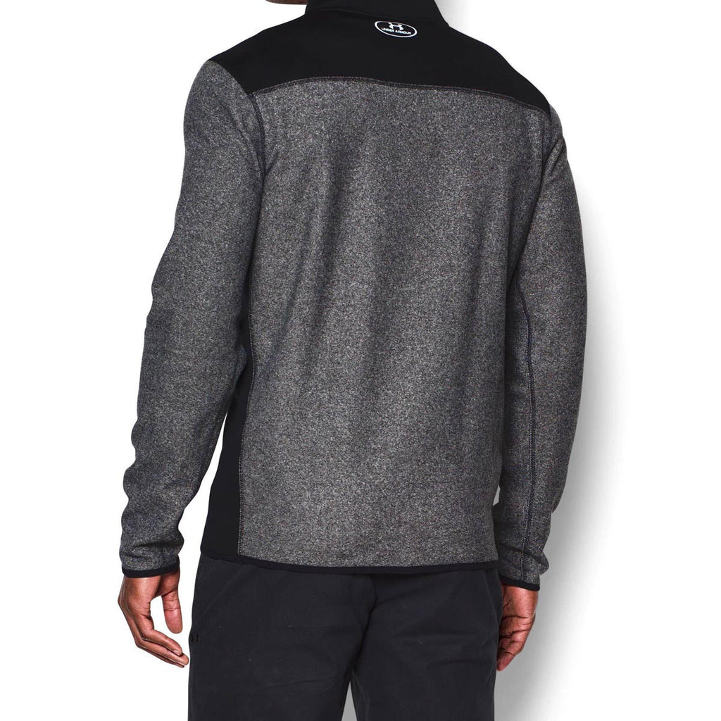 Under Armour Men's Black ColdGear Infrared Performance Fleece Quarter Zip