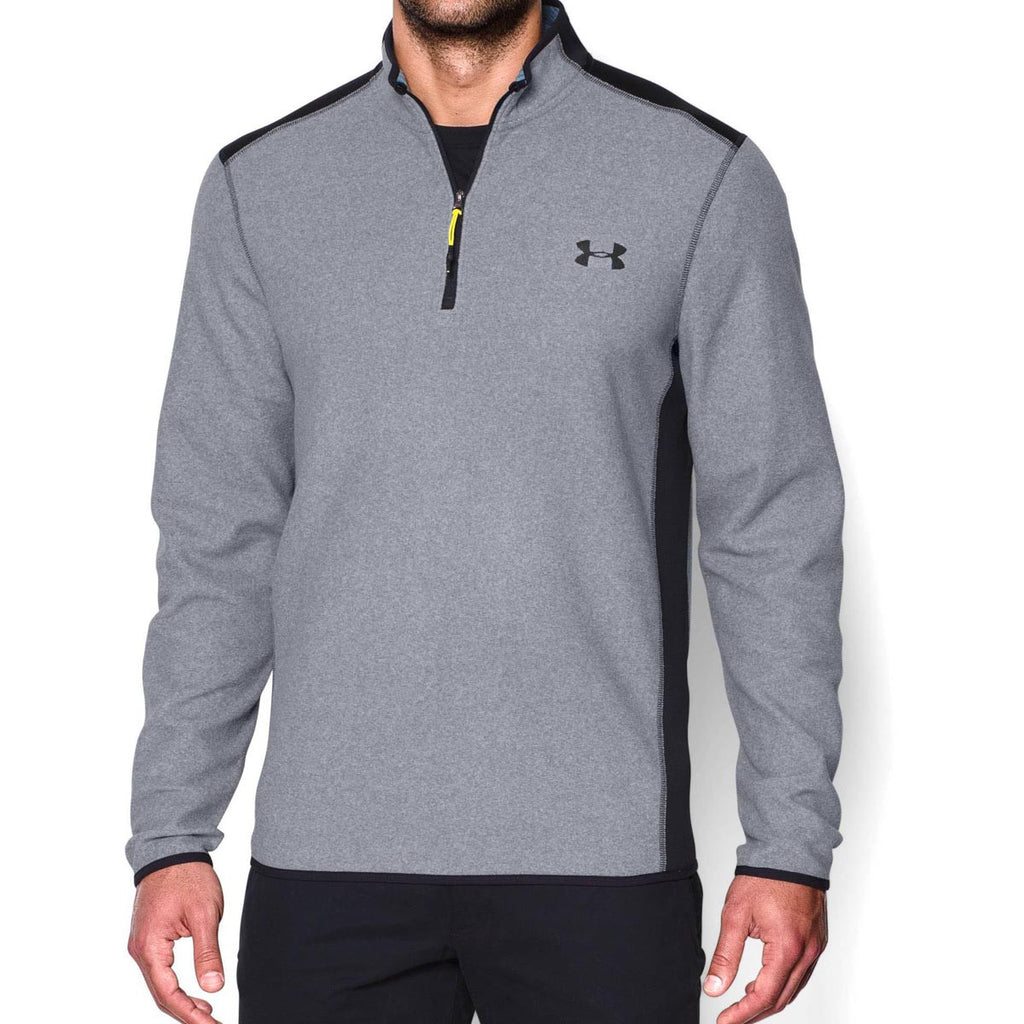 Under Armour Men's Steel ColdGear Infrared Performance Fleece Quarter Zip