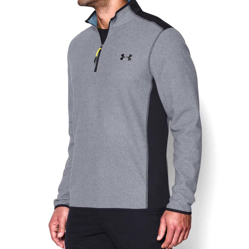 Under Armour Men's Steel ColdGear Infrared Performance Fleece Quarter Zip