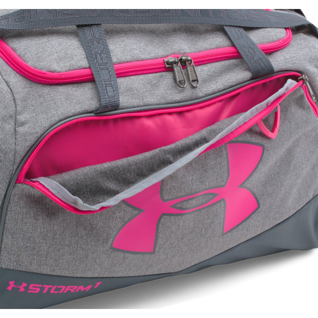 Under Armour Pink/Graphite UA Undeniable Small Duffel