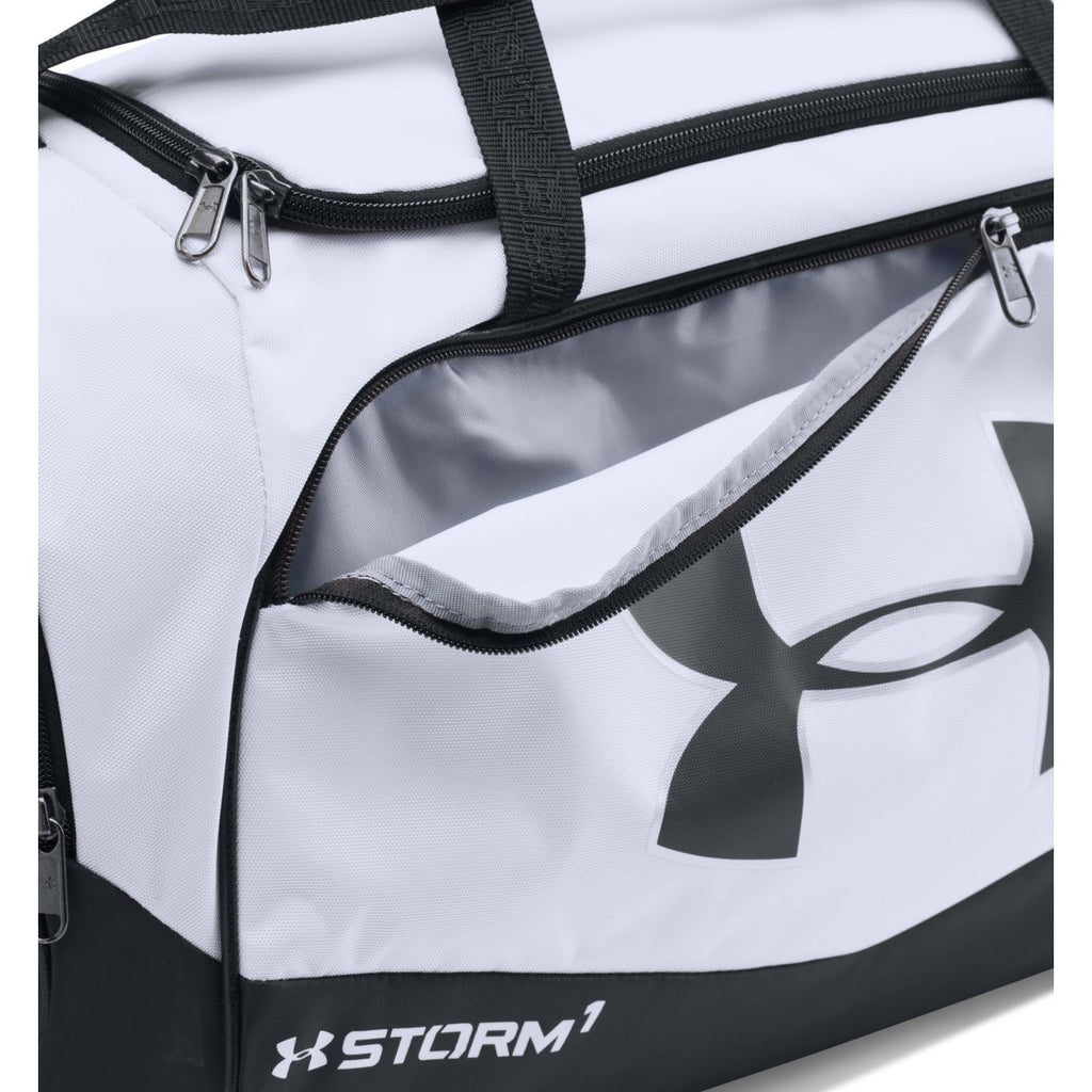 Under Armour White/Black UA Undeniable Small Duffel
