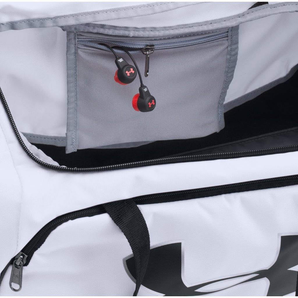 Under Armour White/Black UA Undeniable Small Duffel