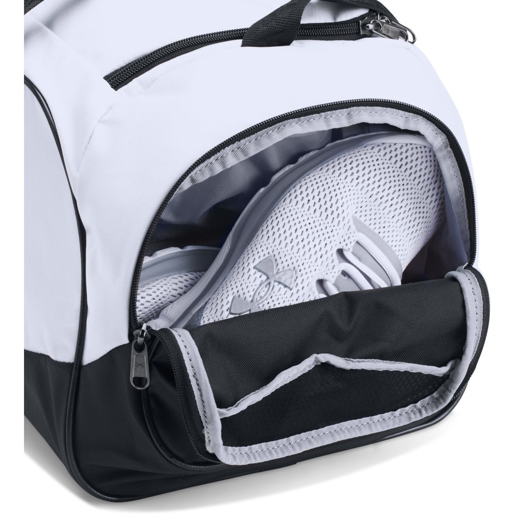 Under Armour White/Black UA Undeniable Small Duffel