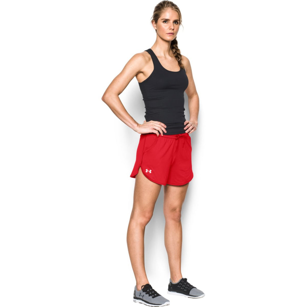 Under Armour Women's Red Assist Shorts