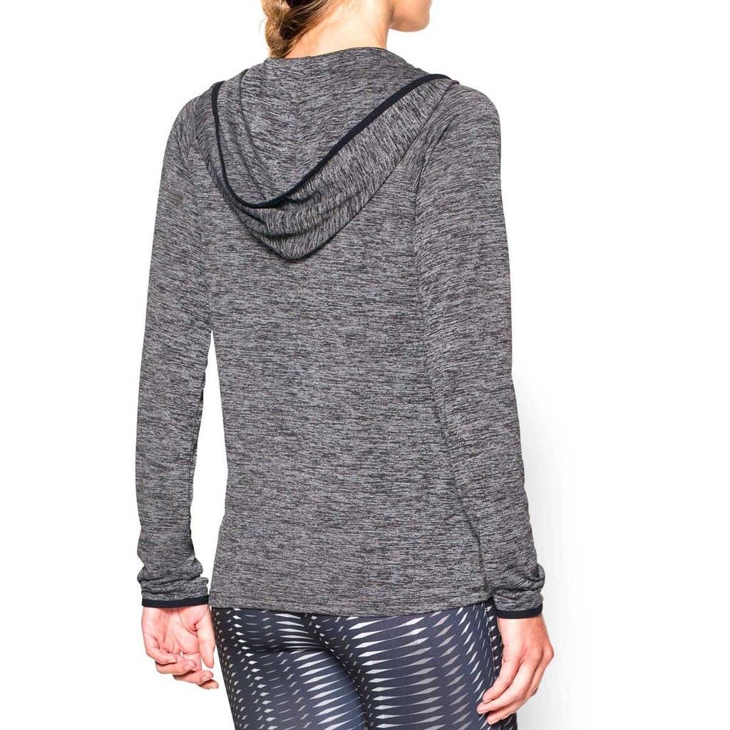 Under Armour Women's Black UA Tech Twist Long Sleeve Hoodie