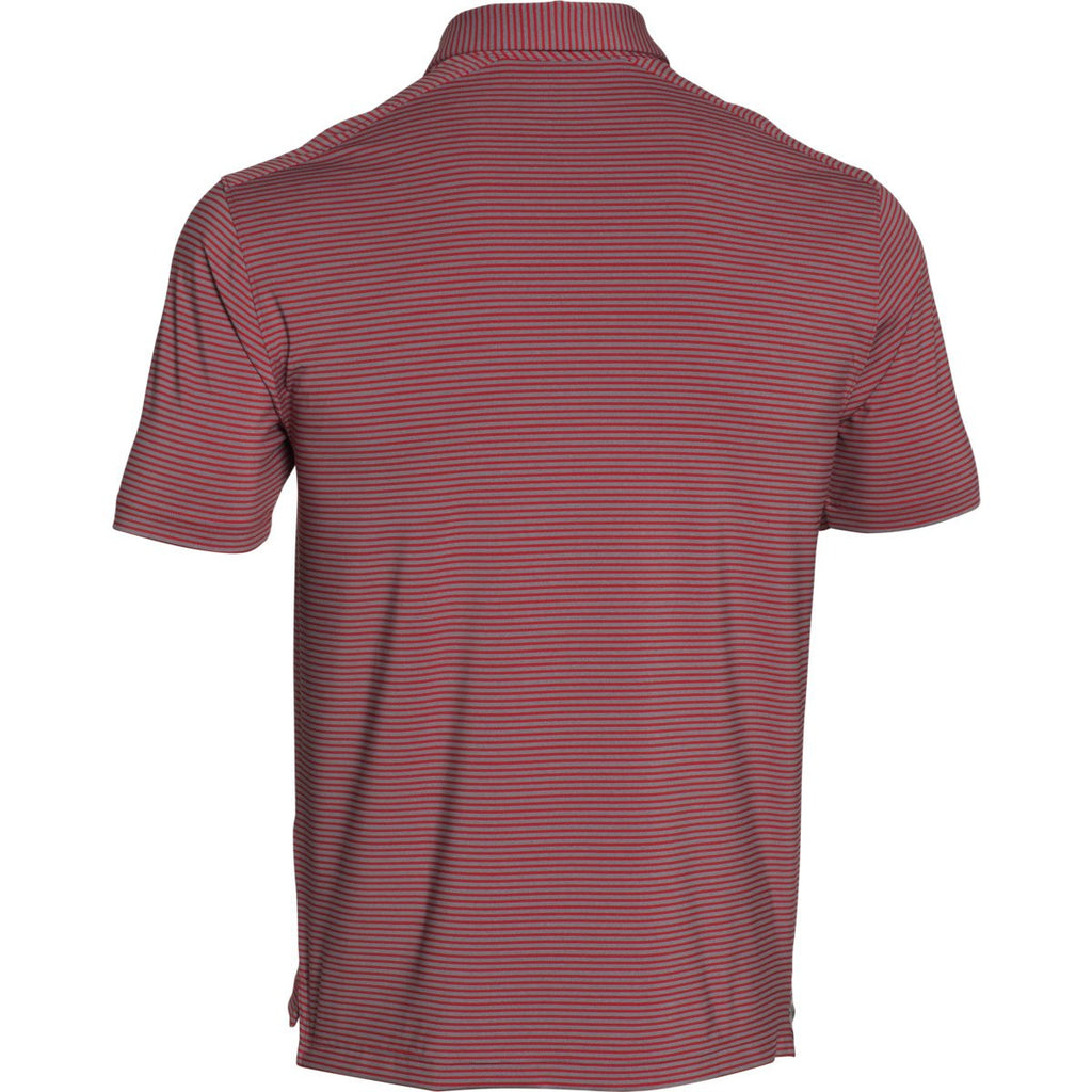 Under Armour Men's Red Clubhouse Polo