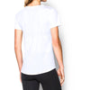 Under Armour Women's White UA Streaker Short Sleeve T-Shirt