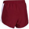 Under Armour Women's Cardinal/White/Reflective Fly By Short