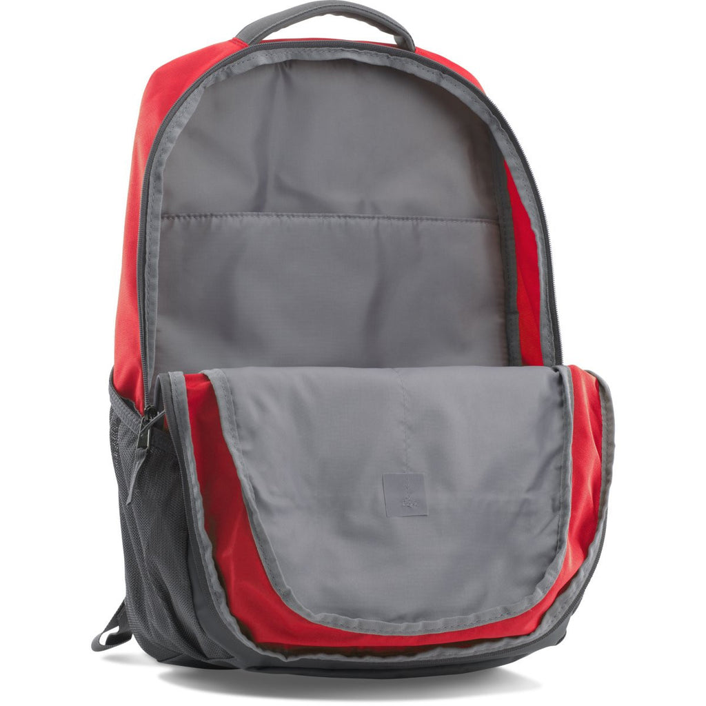 Under Armour Red UA Team Hustle Backpack