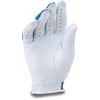 Under Armour White/Royal CoolSwitch Golf Glove