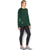 Under Armour Women's Forest Green Novelty Armour Fleece Crew