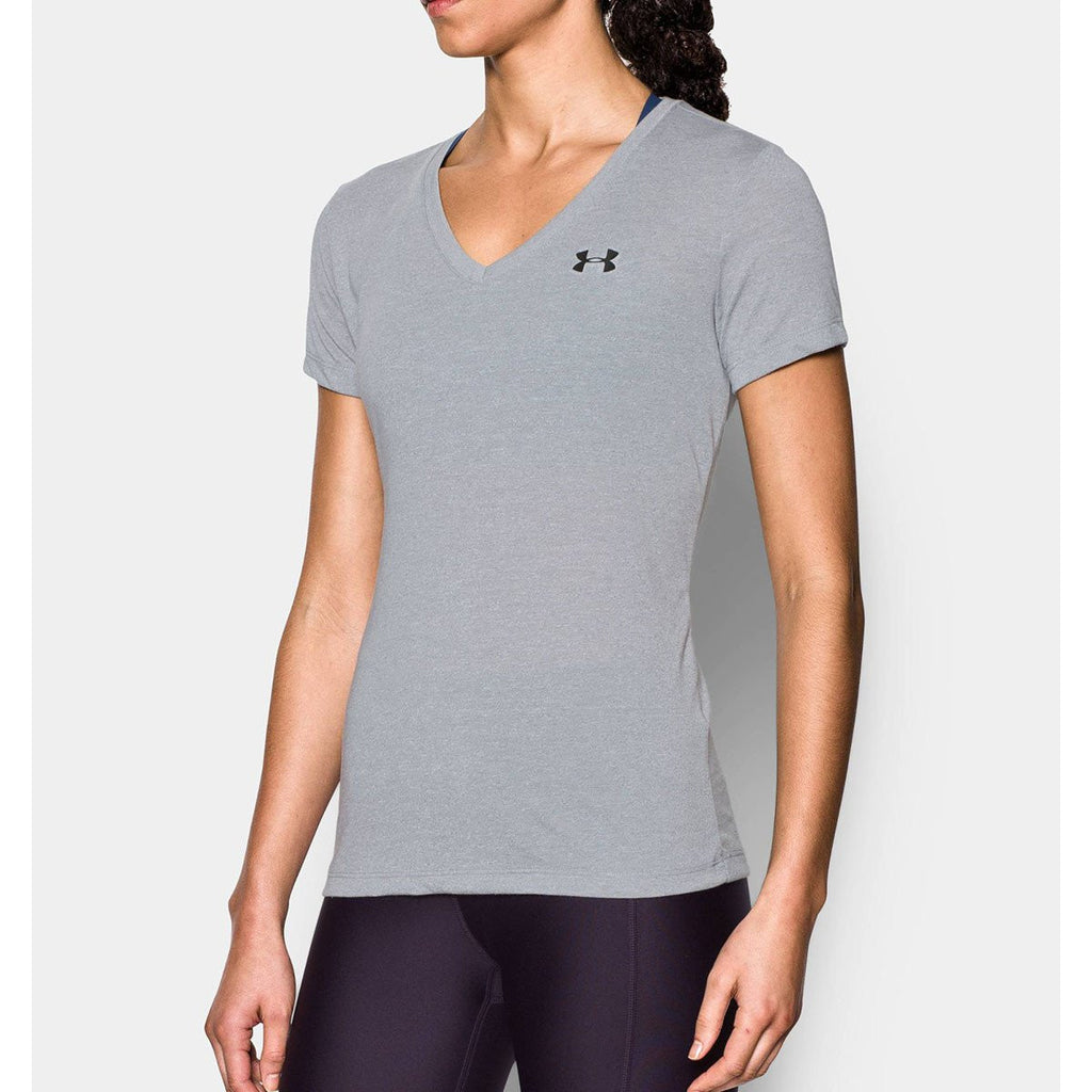 Under Armour Women's Grey Threadborne Twist T-Shirt