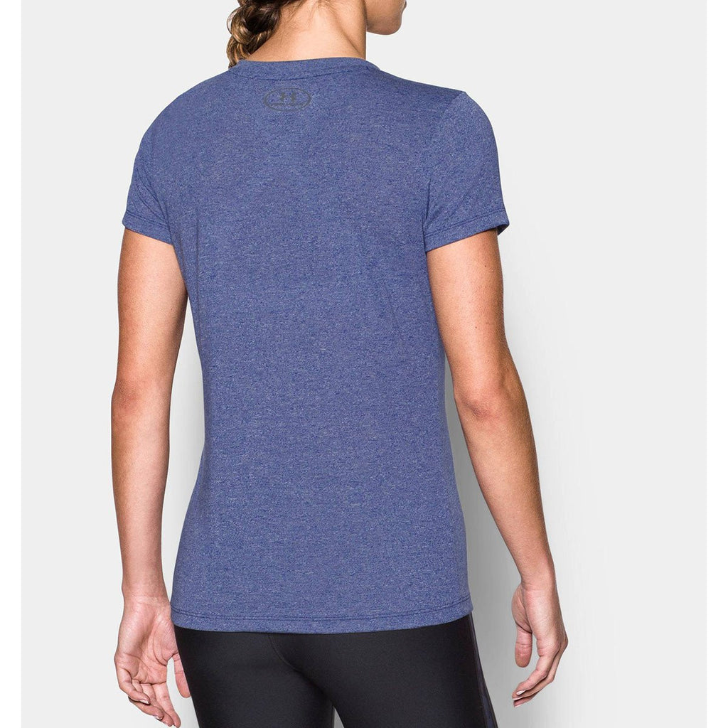 Under Armour Women's Purple Threadborne Twist T-Shirt