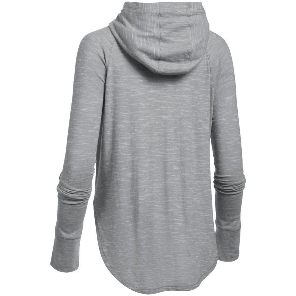 Under Armour Women's True Grey Heather Stadium Hoodie