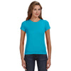 1441-anvil-women-turquoise-t-shirt