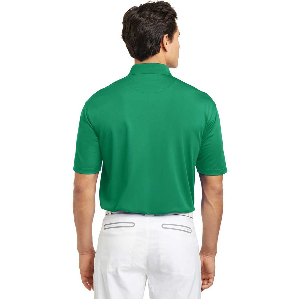 Nike Men's Lucky Green Tech Basic Dri-FIT Short Sleeve Polo