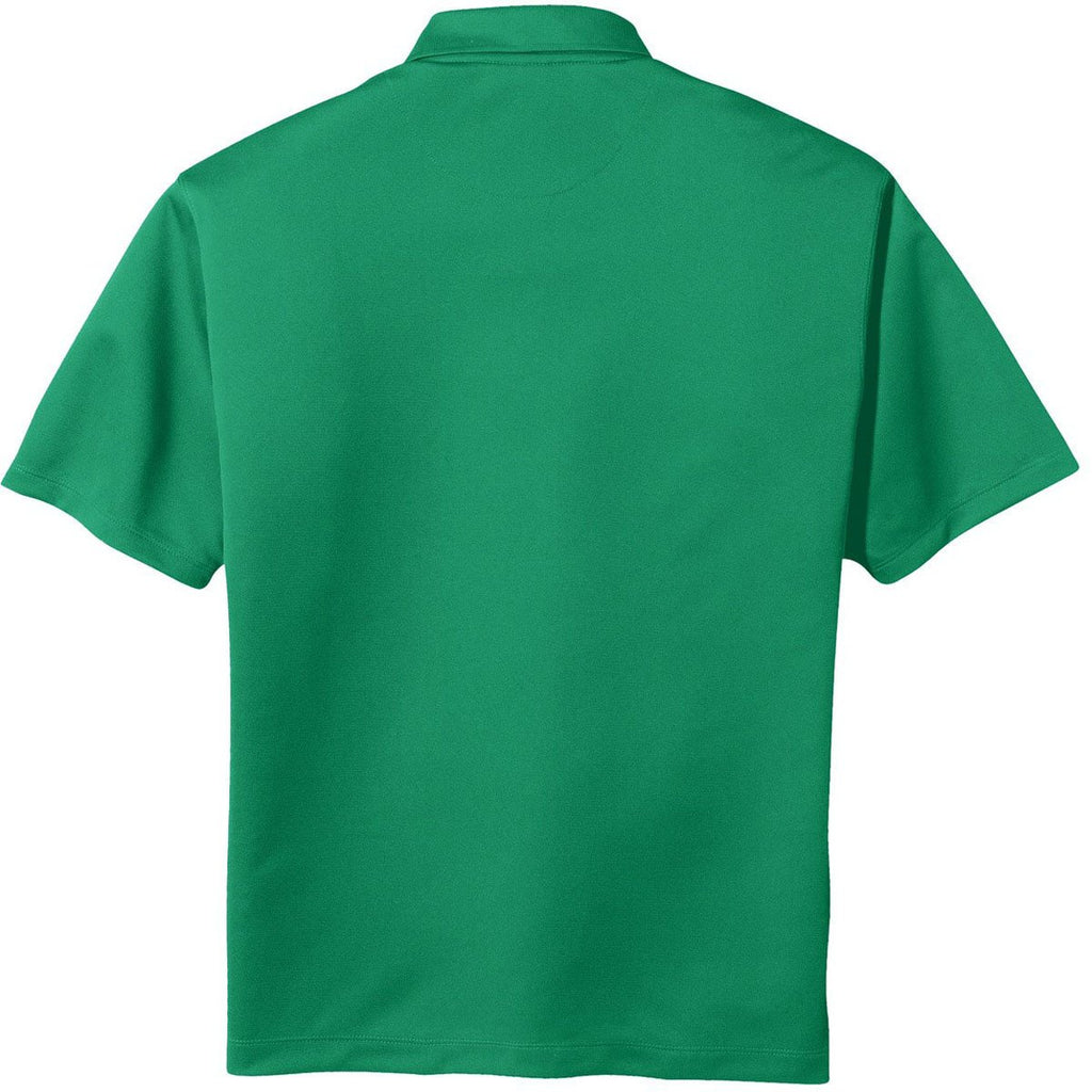 Nike Men's Lucky Green Tech Basic Dri-FIT Short Sleeve Polo
