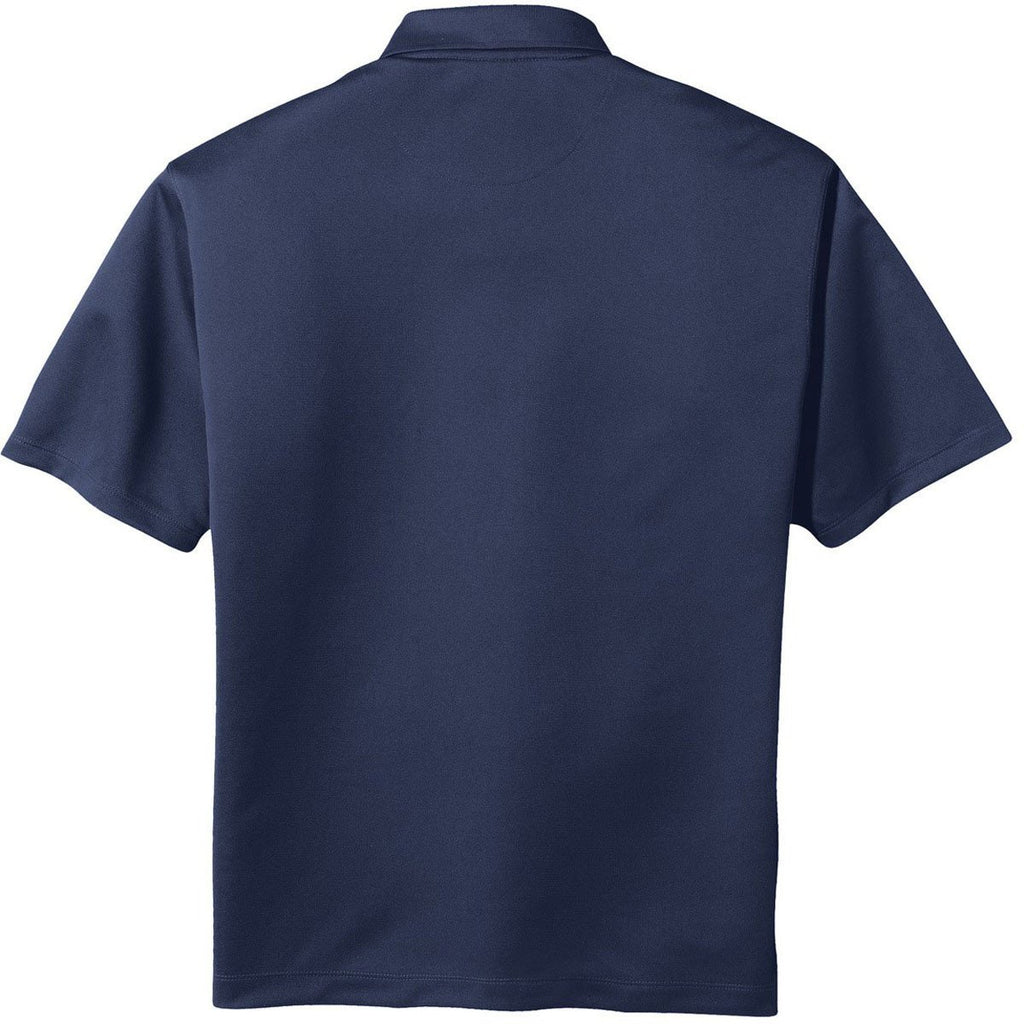 Nike Men's Midnight Navy Tech Basic Dri-FIT Short Sleeve Polo