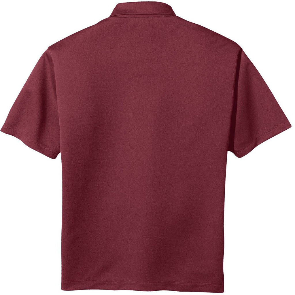 Nike Men's Team Red Tech Basic Dri-FIT Short Sleeve Polo
