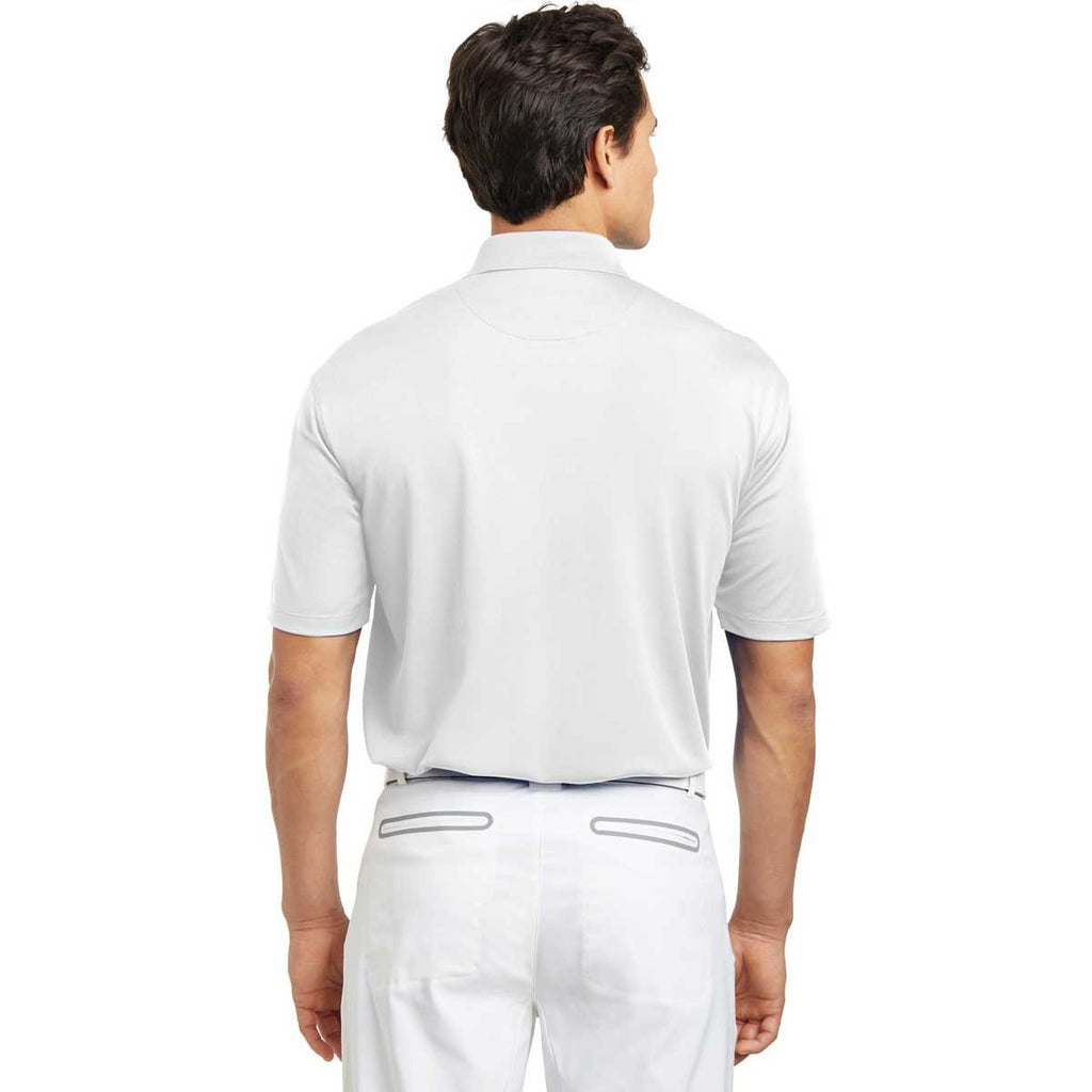 Nike Men's White Tech Basic Dri-FIT Short Sleeve Polo