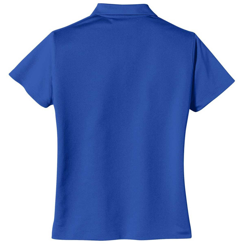 Nike Women's Varsity Royal Tech Basic Dri-FIT Short Sleeve Polo