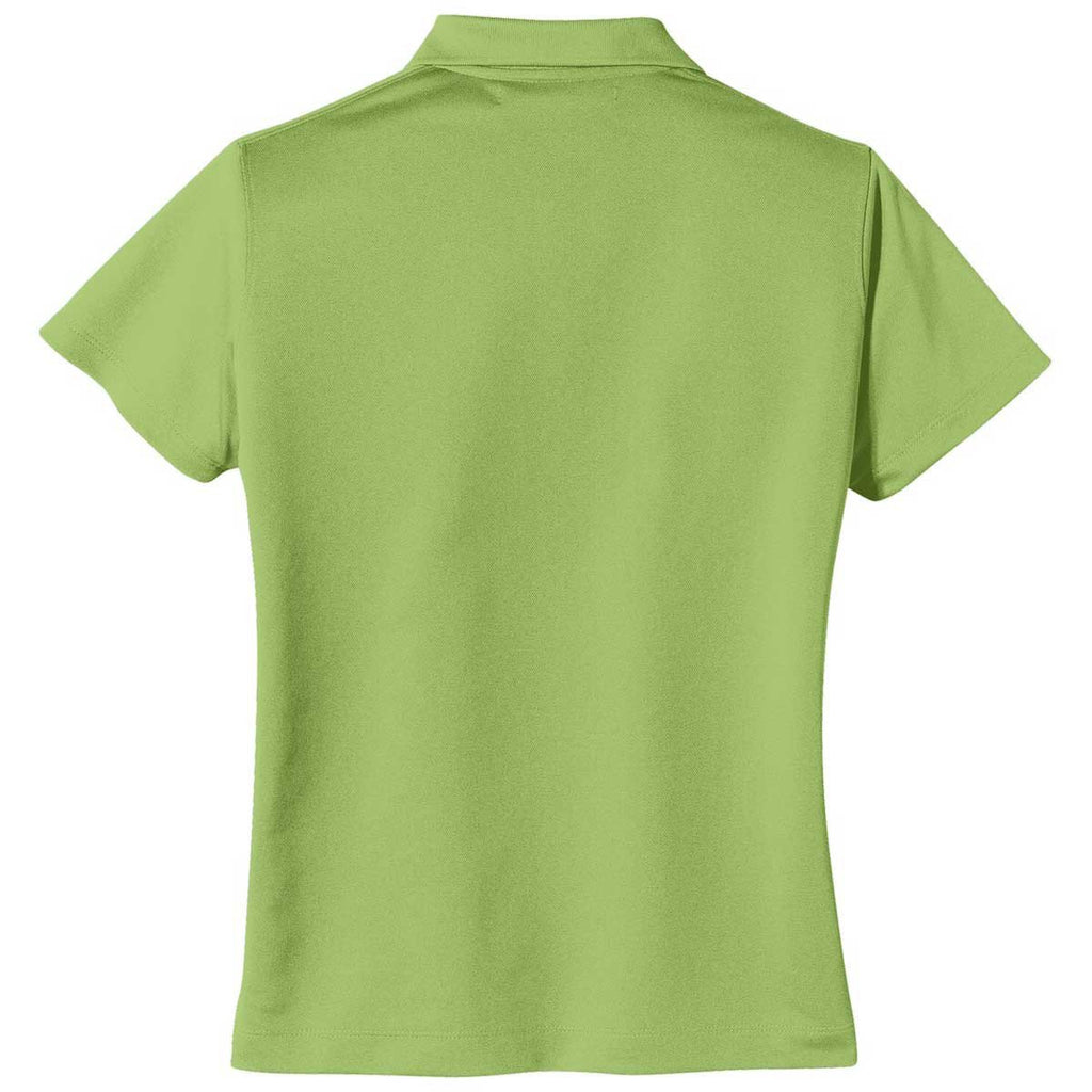Nike Women's Vivid Green Tech Basic Dri-FIT Short Sleeve Polo