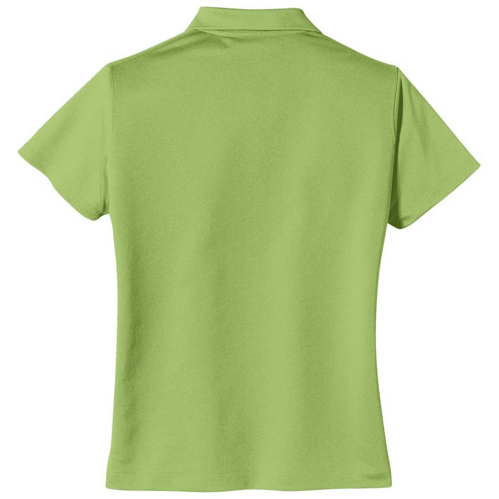Nike Women's Vivid Green Tech Basic Dri-FIT Short Sleeve Polo