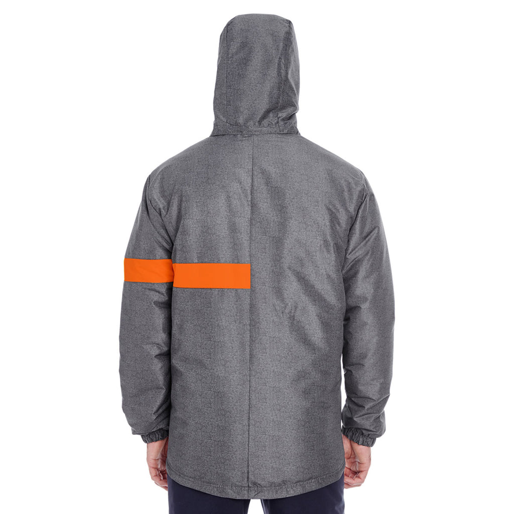 Holloway Men's Carbon Print/Orange Raider Jacket