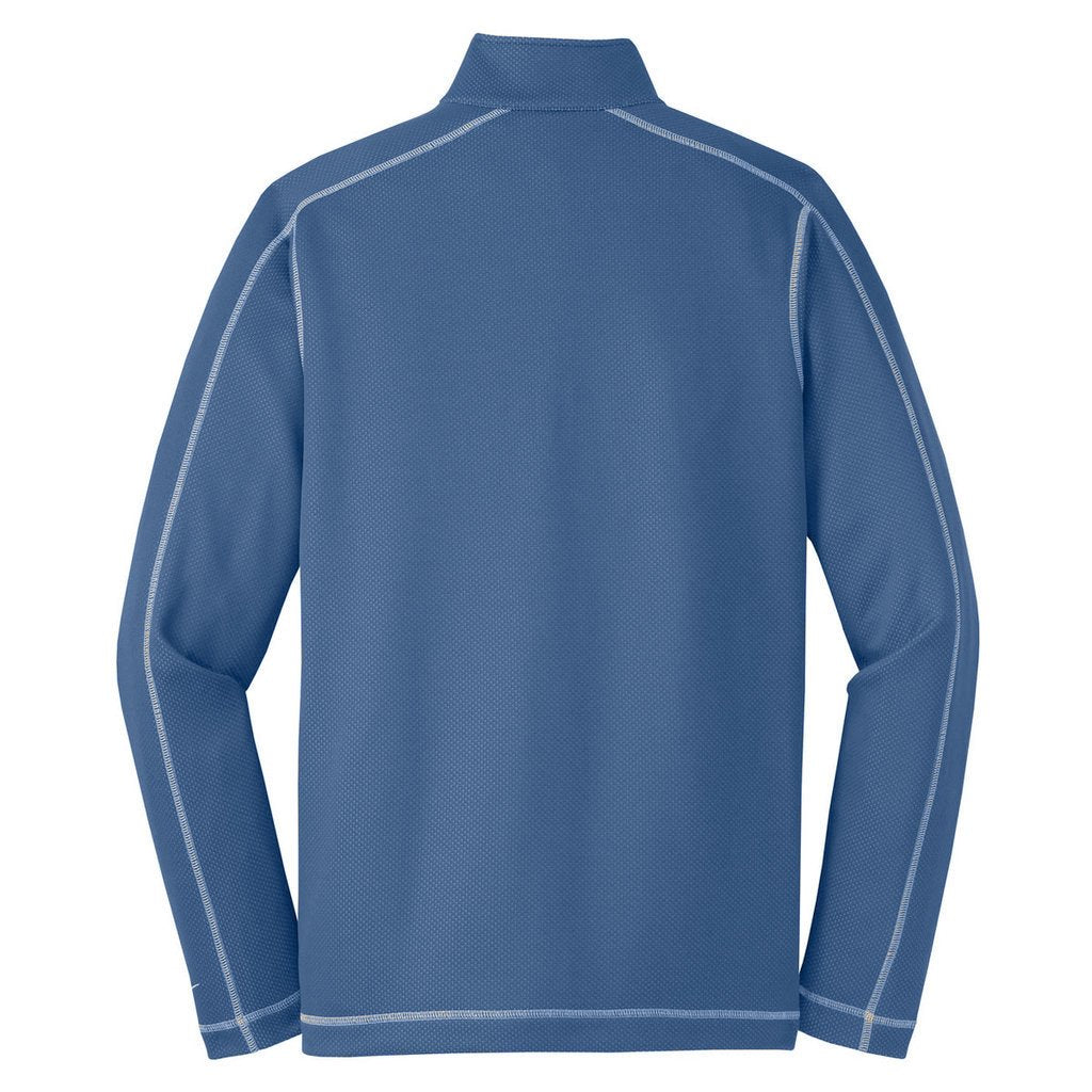 Nike Men's Stone Blue/Birch Sphere Dry Long Sleeve Quarter Zip