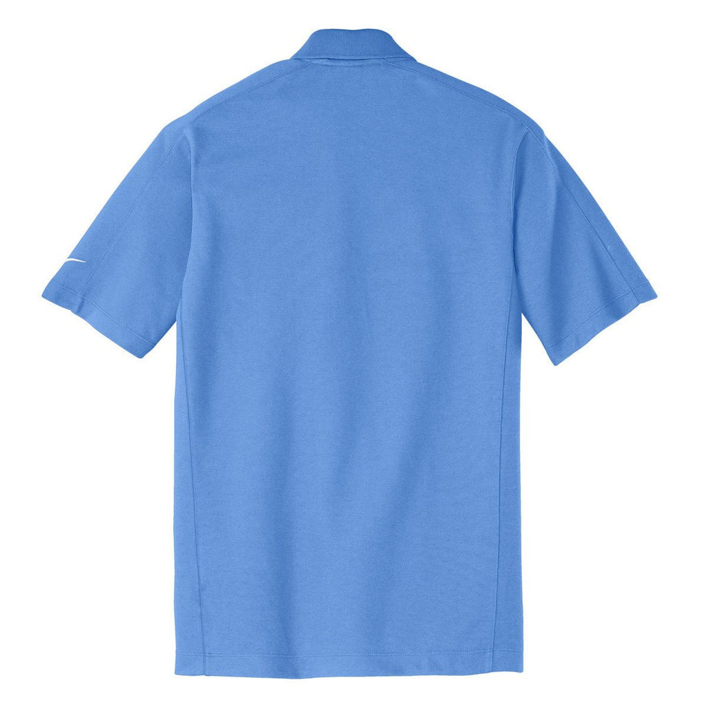 Nike Men's Legend Blue Dri-FIT Short Sleeve Pique II Polo