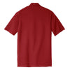 Nike Men's Sport Red Dri-FIT Short Sleeve Pique II Polo