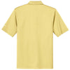 Nike Men's Cornsilk Dri-FIT Short Sleeve Textured Polo