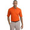 Nike Men's Solar Orange Tech Sport Dri-FIT Short Sleeve Polo