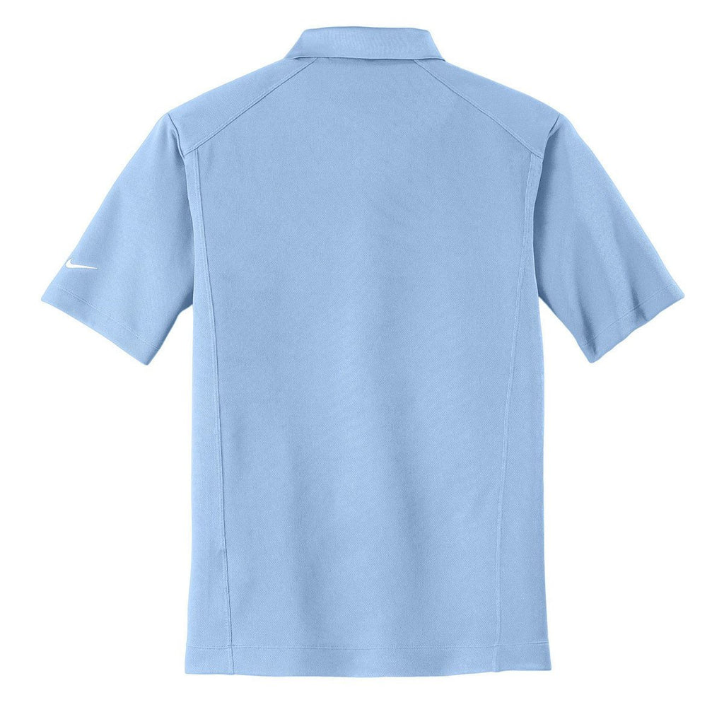 Nike Men's Skyline Blue Dri-FIT Short Sleeve Classic Polo