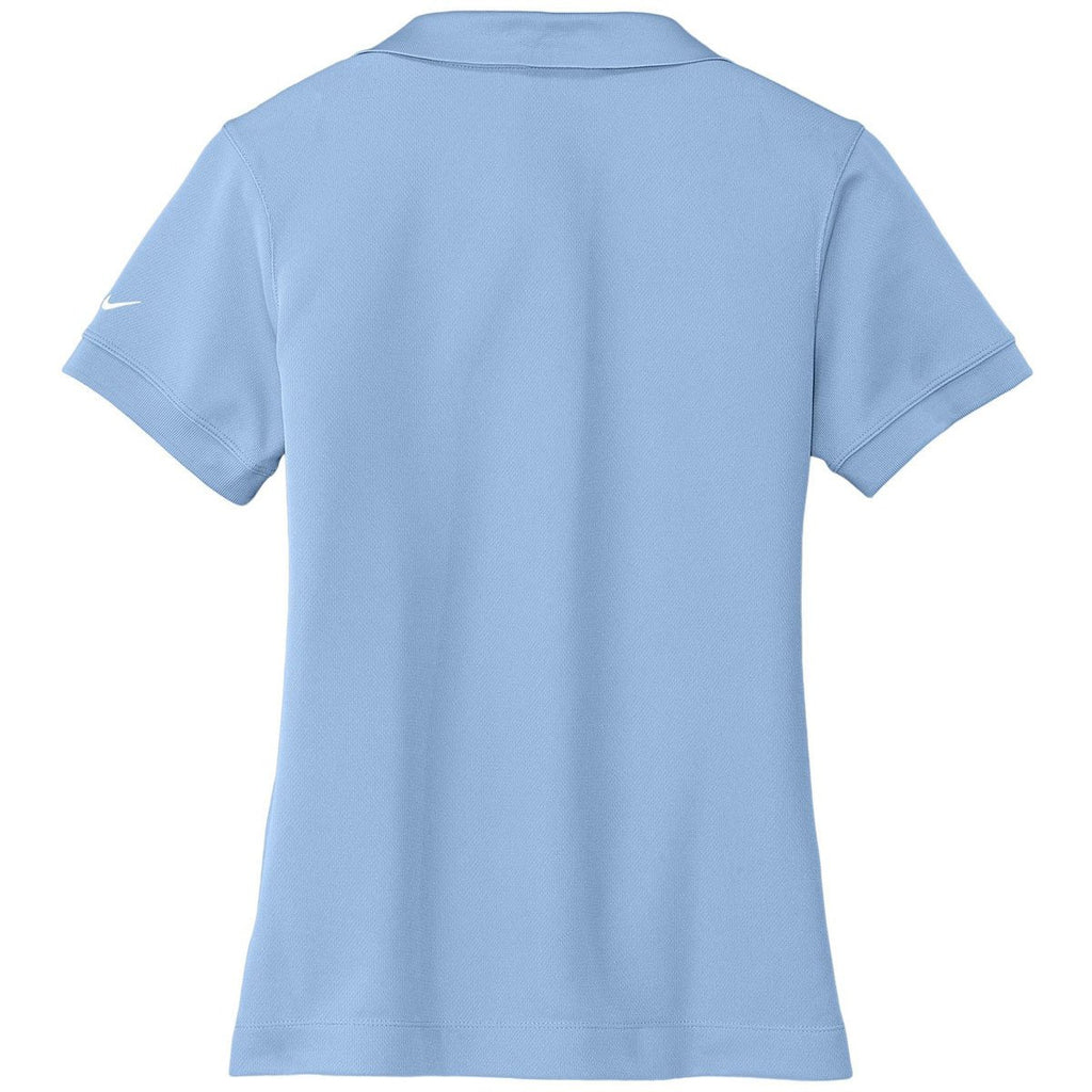 Nike Women's Skyline Blue Dri-FIT Short Sleeve Classic Polo
