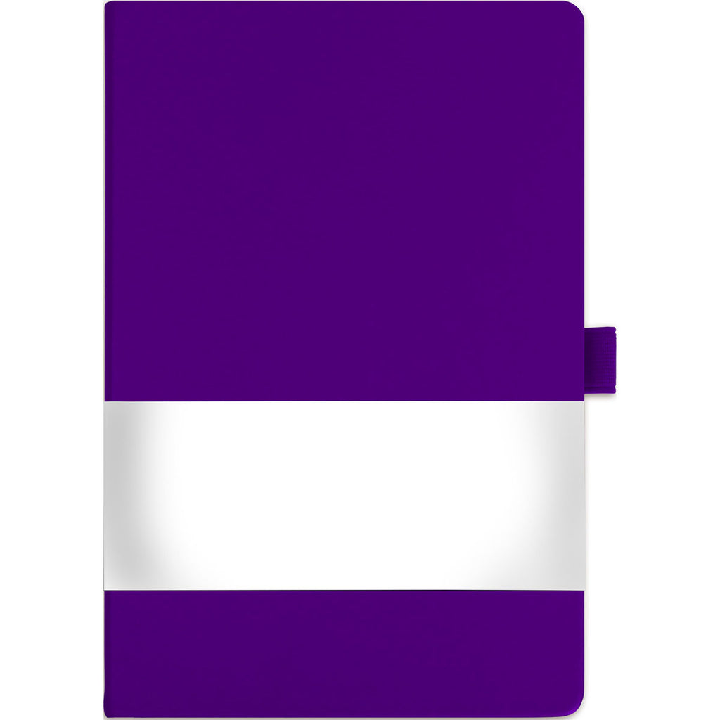 JournalBooks Purple Nova Soft Graphic Wrap Bound JournalBook