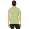 Bella + Canvas Unisex Heather Green Jersey Short-Sleeve V-Neck T-Shirt