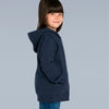 AS Colour Kids Navy Marle Zip Hood