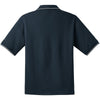 Nike Men's Dark Navy Dri-FIT Short Sleeve Classic Tipped Polo