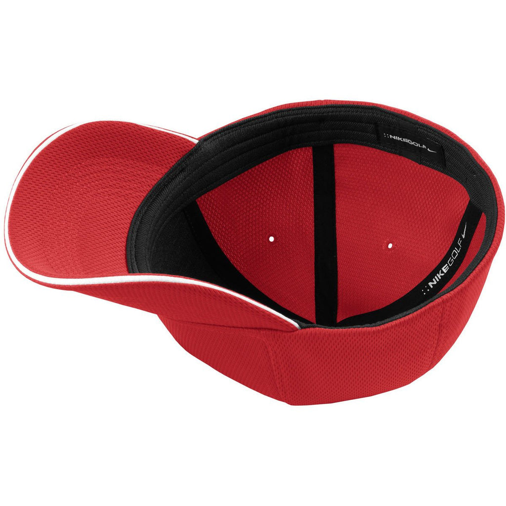 Nike Sport Red Dri-FIT Mesh Flex Cap