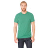 3413c-bella-canvas-green-t-shirt