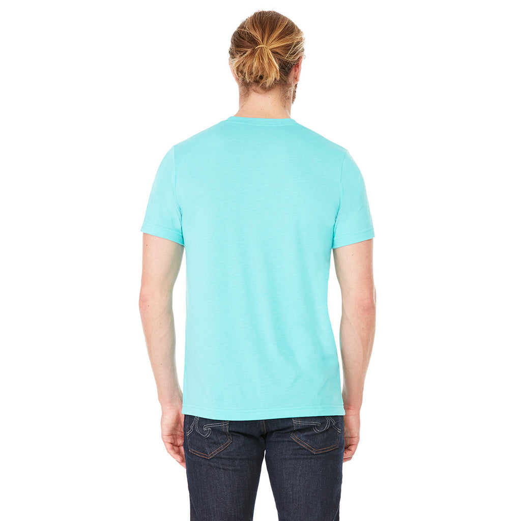 Bella + Canvas Unisex Sea Green Triblend Short-Sleeve T-Shirt