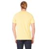 Bella + Canvas Unisex Yellow Gold Triblend Short-Sleeve T-Shirt