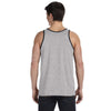 Bella + Canvas Unisex Athletic Heather/Black Jersey Tank